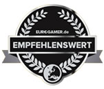 Empfehlernswert Award: Empfehlenswerte Spiele werden seit 2015 von der Eurogamer-Redaktion mit dem Silber-Award ausgezeichnet.